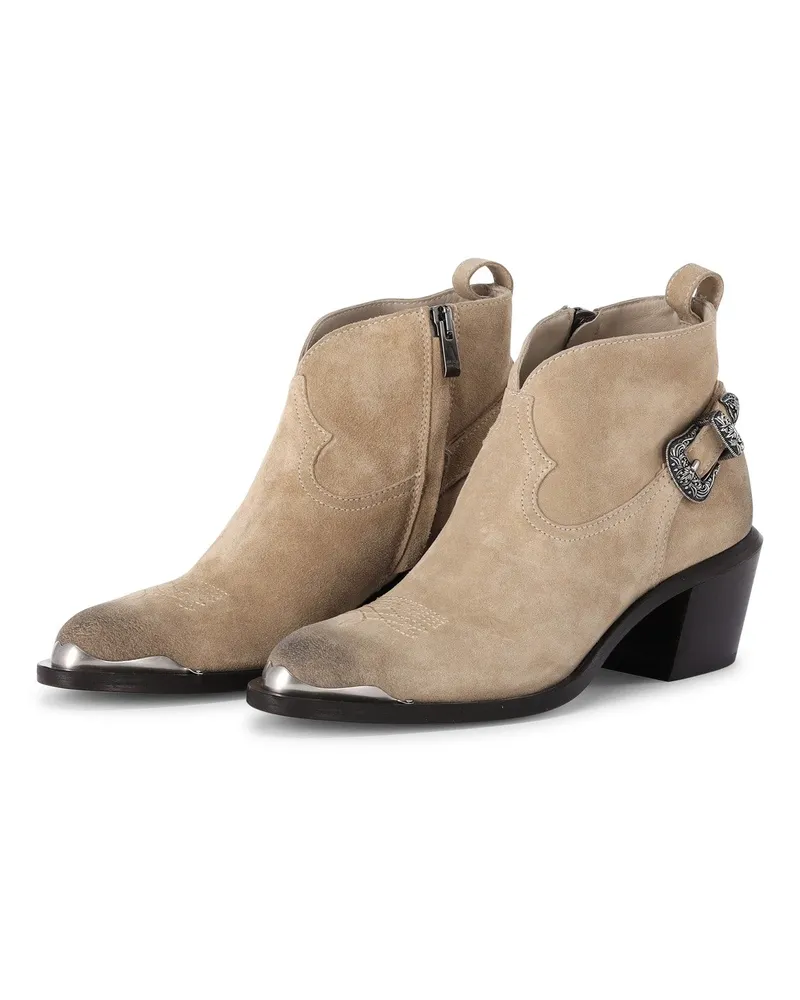 Golden Goose Stiefelette aus Rauleder Beige
