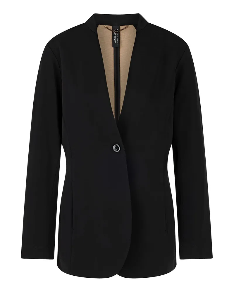 Marc Cain Leicht taillierter Blazer Schwarz