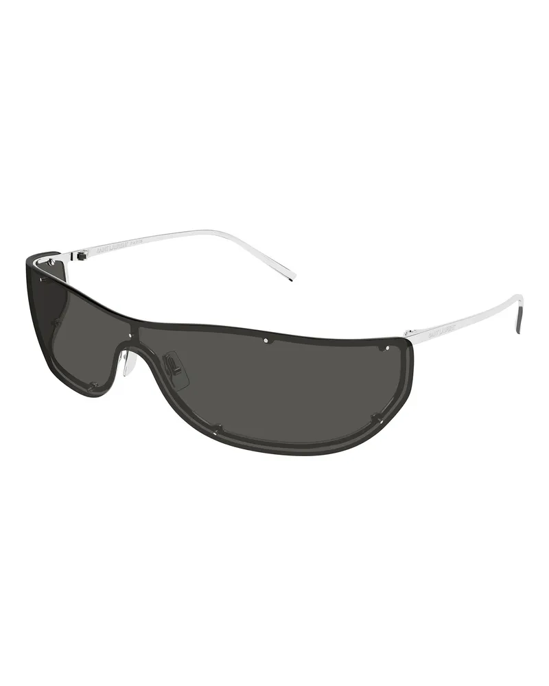 Saint Laurent Randlose Sonnenbrille SL 807 Silber