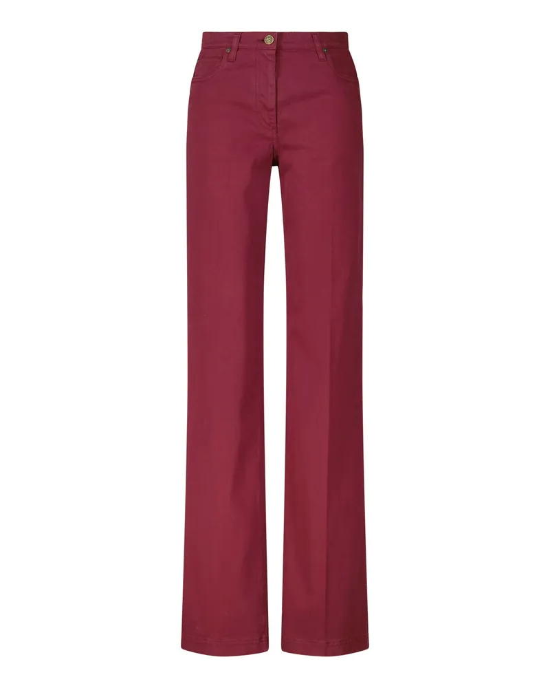 Etro Baumwollhose Rot