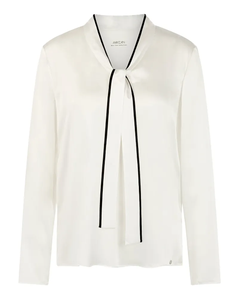 Marc Cain Bluse aus Seiden-Mix Creme