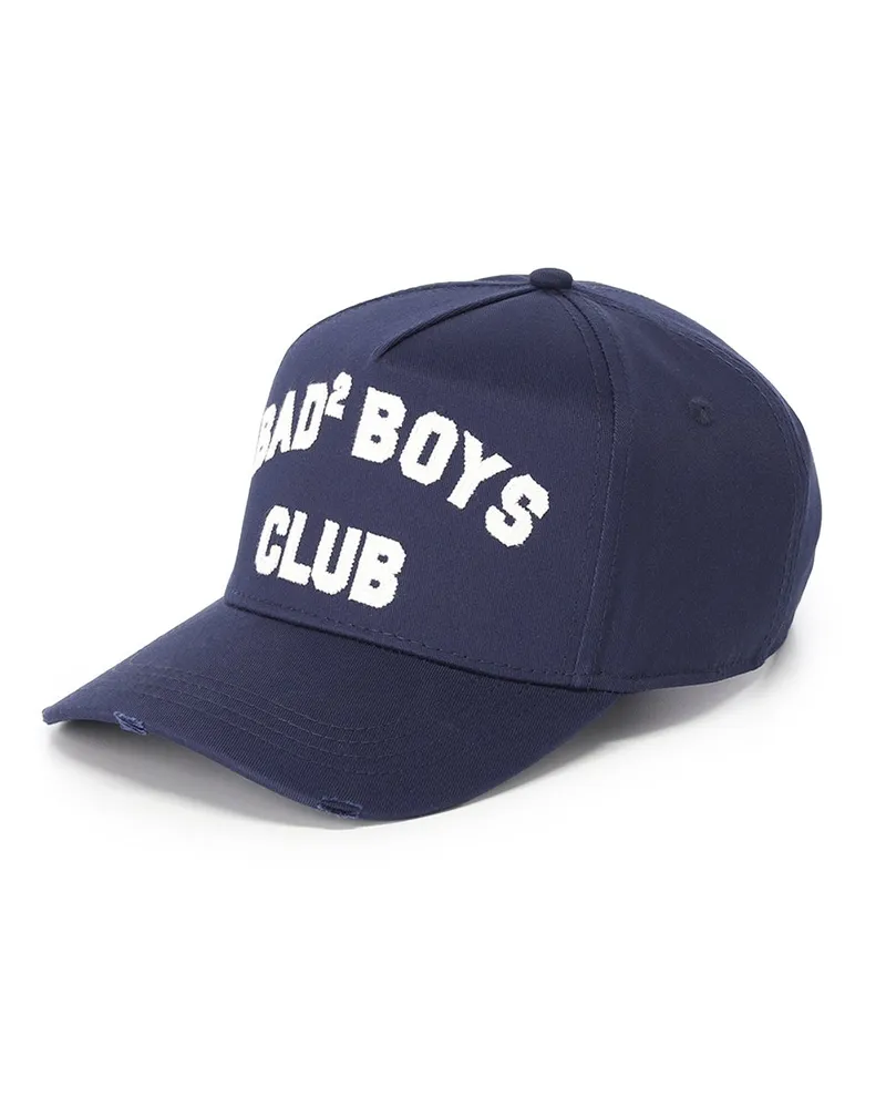 Dsquared2 Cap mit Schriftzug Dunkelblau