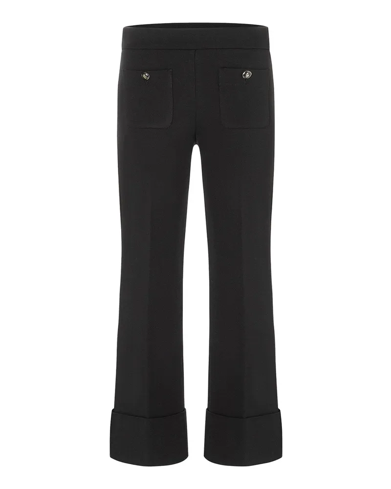 Cambio Stoffhose Flora Schwarz