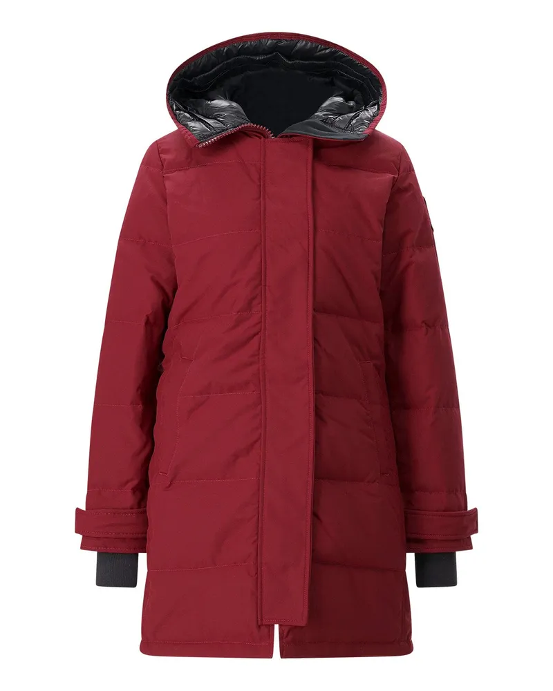 Canada Goose Parka Shelburne mit Daunen Rot