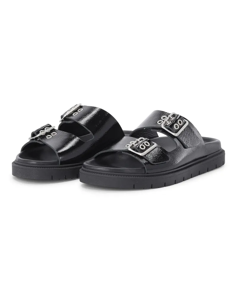 Copenhagen Sandalen CPH796 aus Leder Schwarz