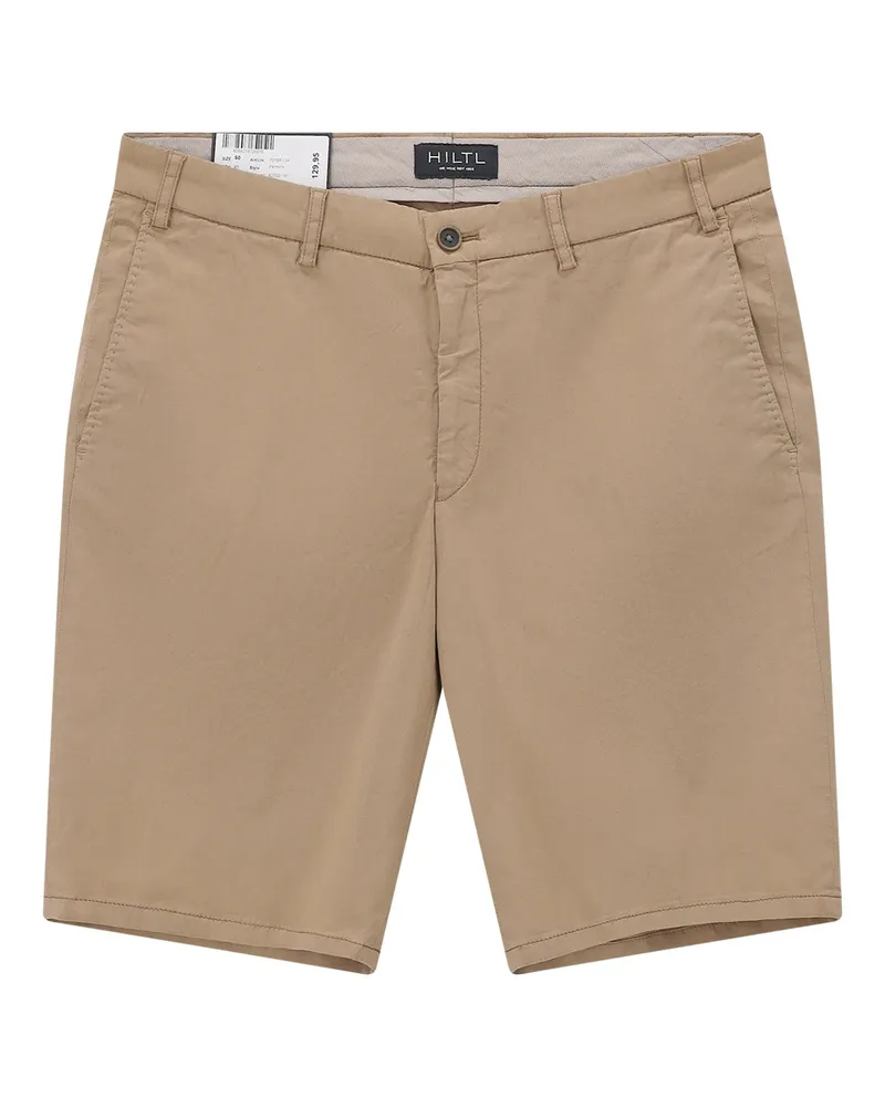 Hiltl Shorts aus Baumwollmix Hellbraun