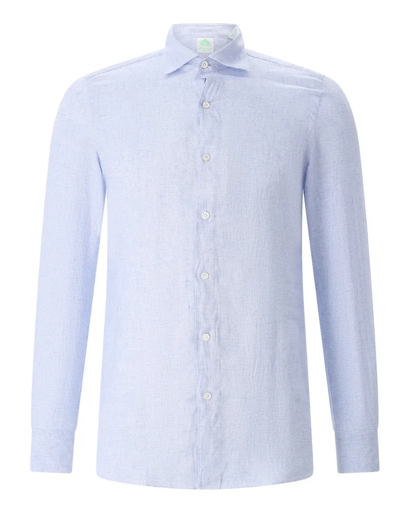 Finamore 1925 Hemd Luigi Tokyo Hellblau