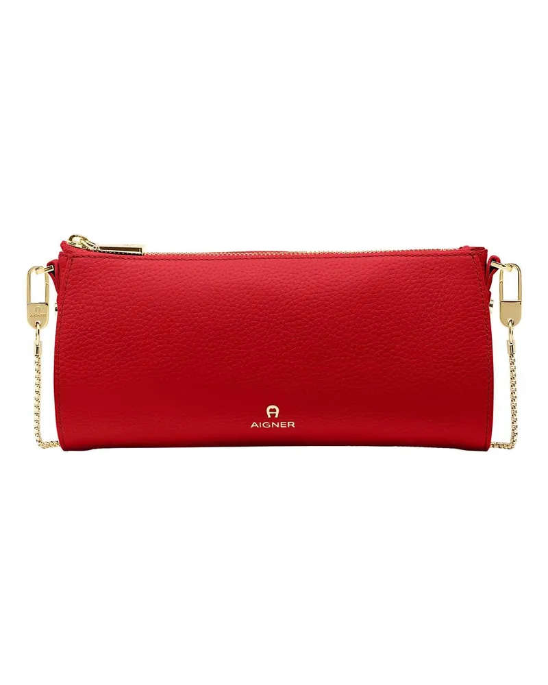 Aigner Umhängetasche Ivy aus Leder Rot