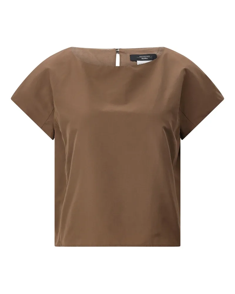 Max Mara Top Parana Dunkelbraun