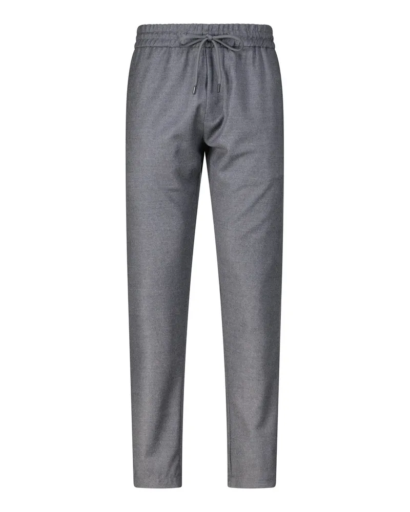 Dondup Stoffhose Yuri aus Wolle Grau