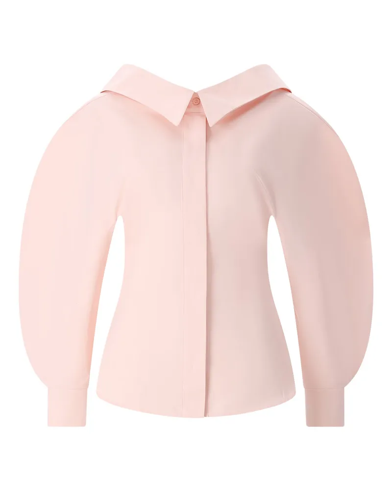 Givenchy Bluse aus Baumwoll-Popeline Rosa
