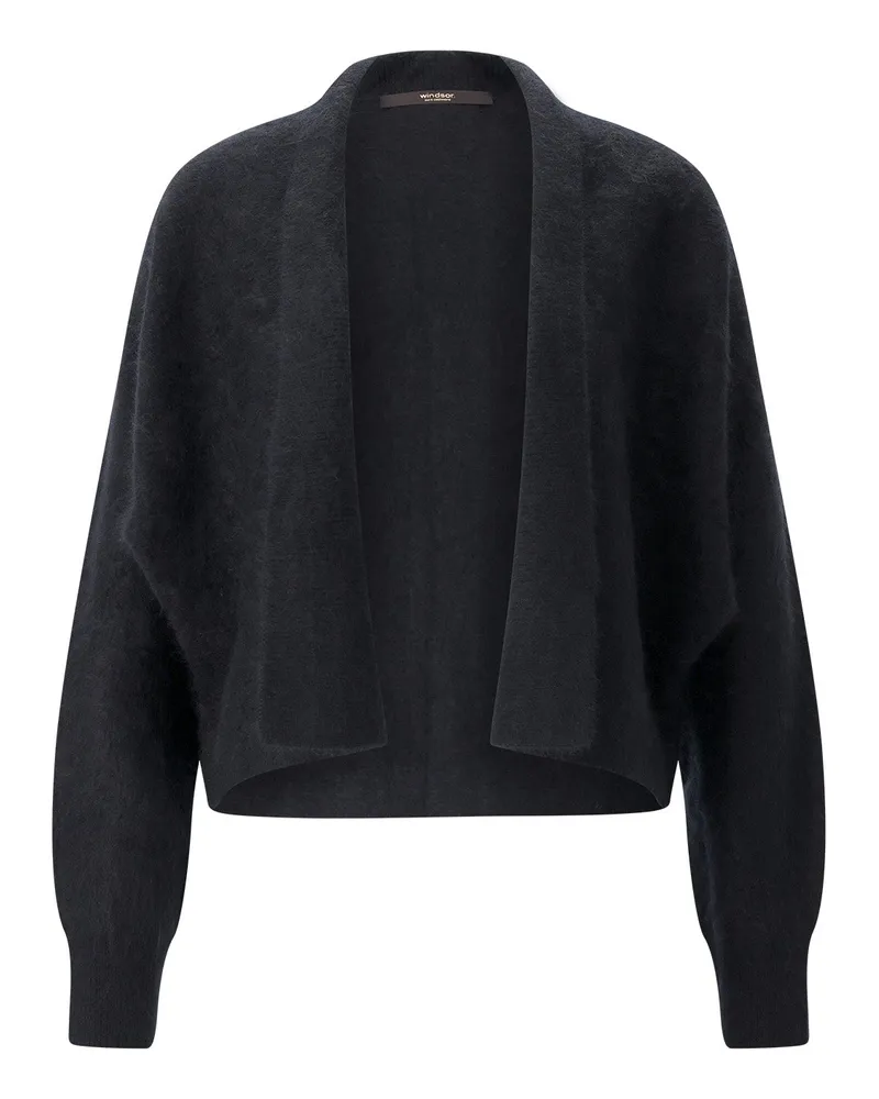 windsor. Cardigan aus Kaschmir Schwarz