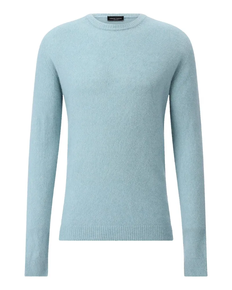 Roberto Collina Strickpullover aus Kaschmir Hellblau