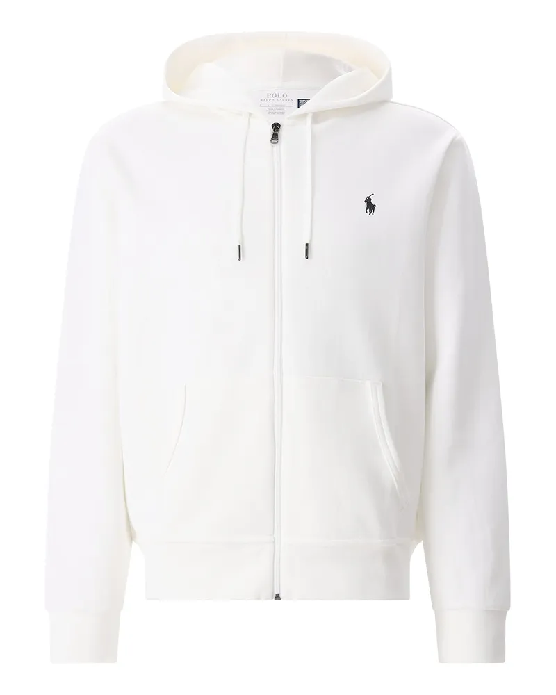 Ralph Lauren Sweatjacke mit Logo Weiß