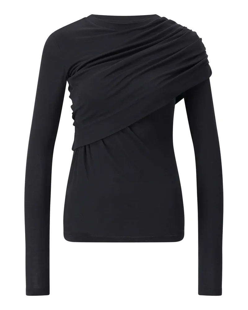 Isabel Marant Langarmshirt Dressi aus Jersey Schwarz