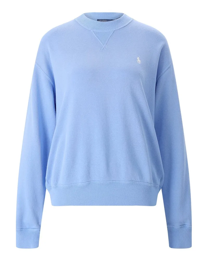 Ralph Lauren Sweatshirt mit Logo Hellblau