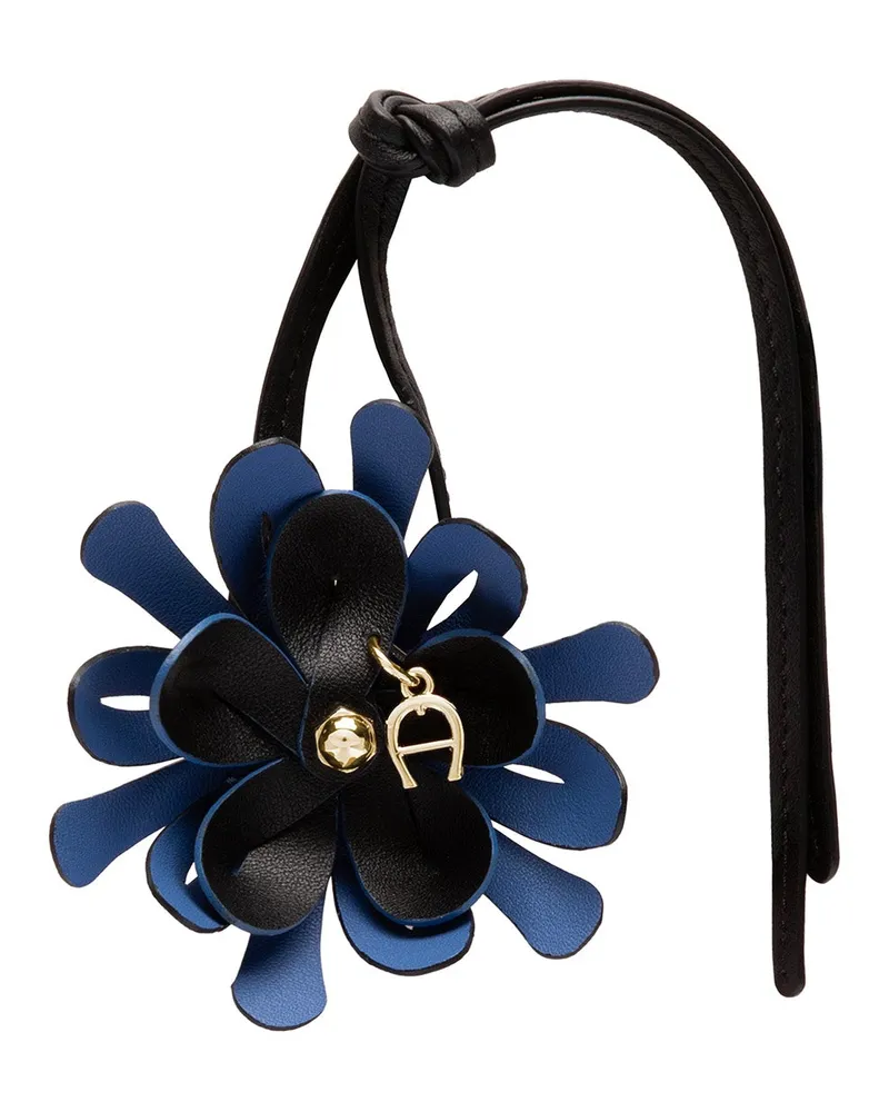 Aigner Taschenanhänger Blossom Blau