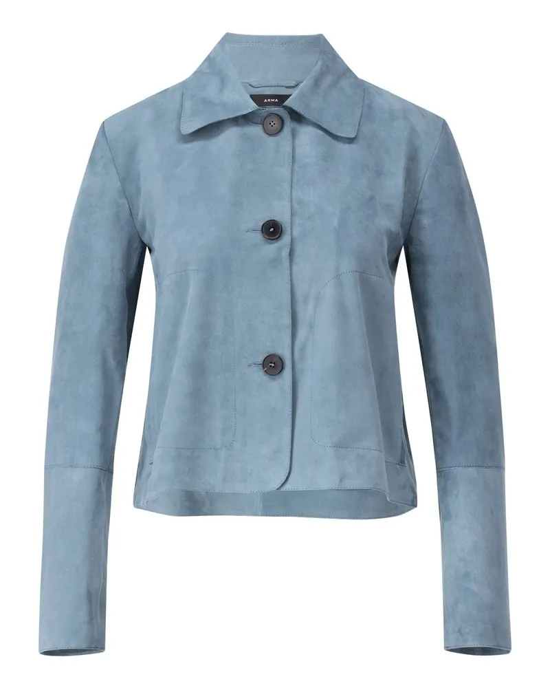 Arma Lederjacke Emy aus Ziegenleder Hellblau