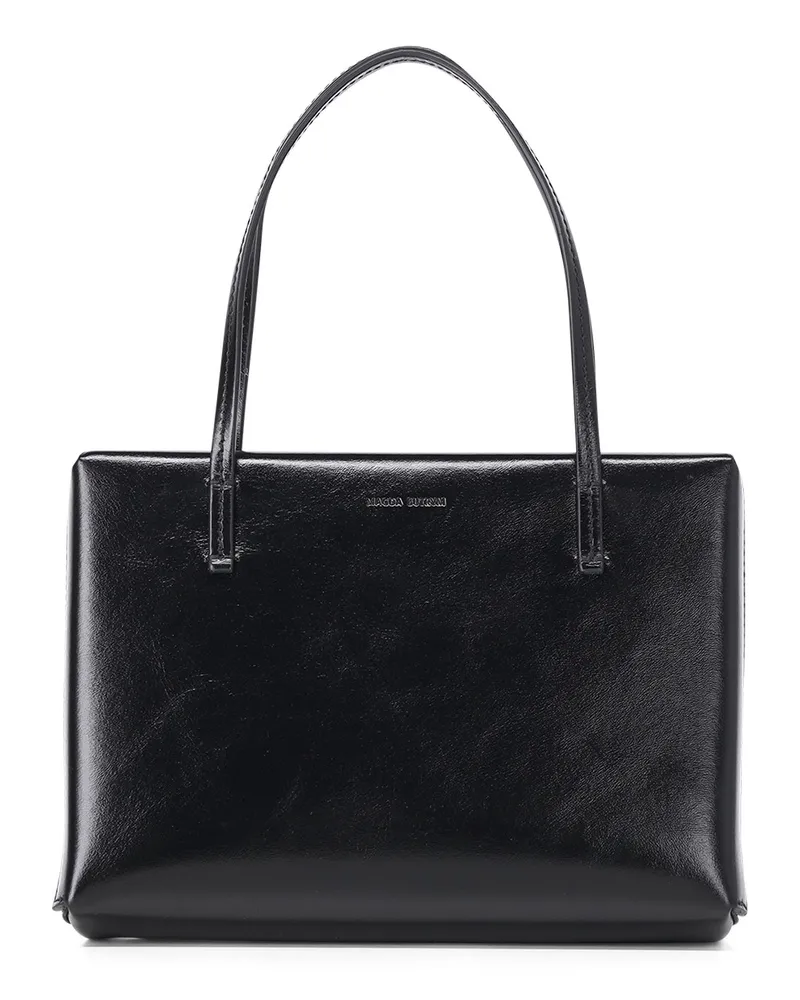 Magda Butrym Handtasche Barbara aus Nappaleder Schwarz