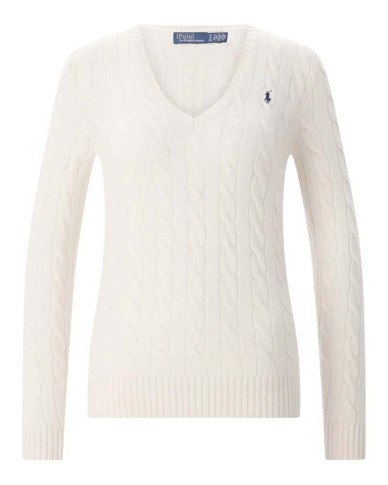 Ralph Lauren Pullover aus Wolle & Kaschmir Creme