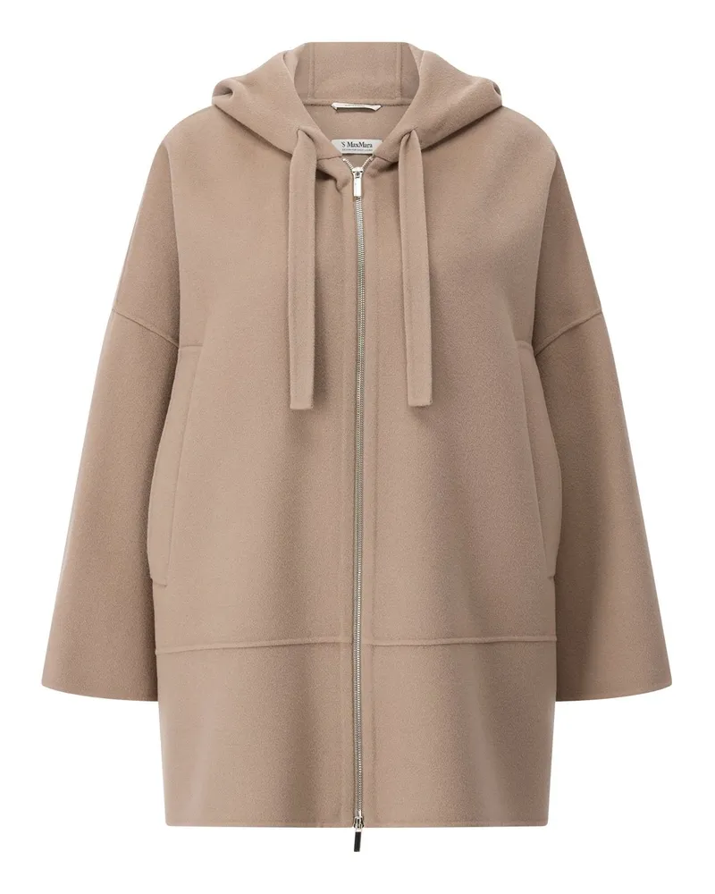 Max Mara Jacke Leila aus Schurwolle Braun
