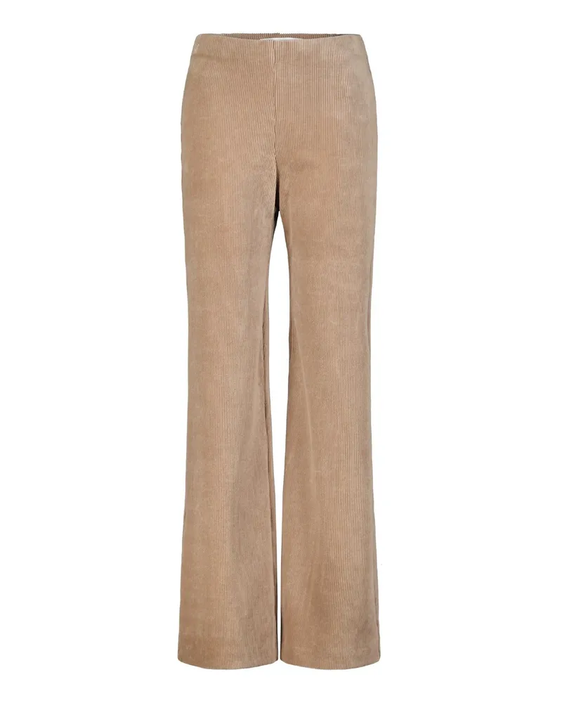 RAFFAELLO ROSSI  Schlupfhose Elaine Long aus Cord Hellbraun