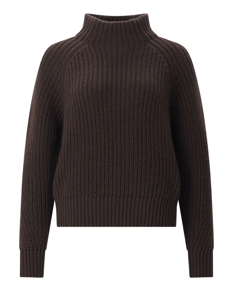 Iris von Arnim Strickpullover Bardelia aus Kaschmir Dunkelbraun