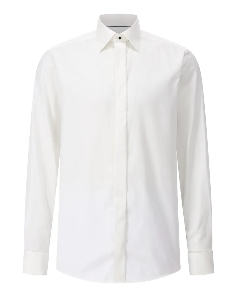 Eton Contemporary-Fit Twillhemd Creme