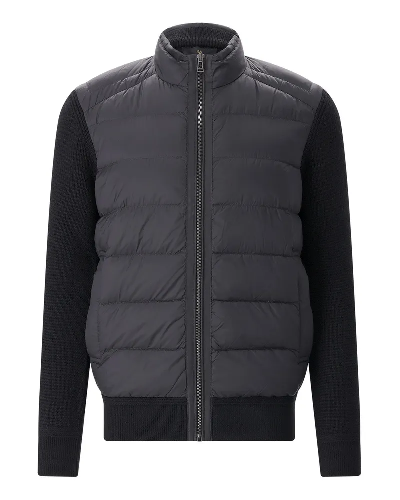 Belstaff Daunenjacke mit Strickärmeln Dkink
