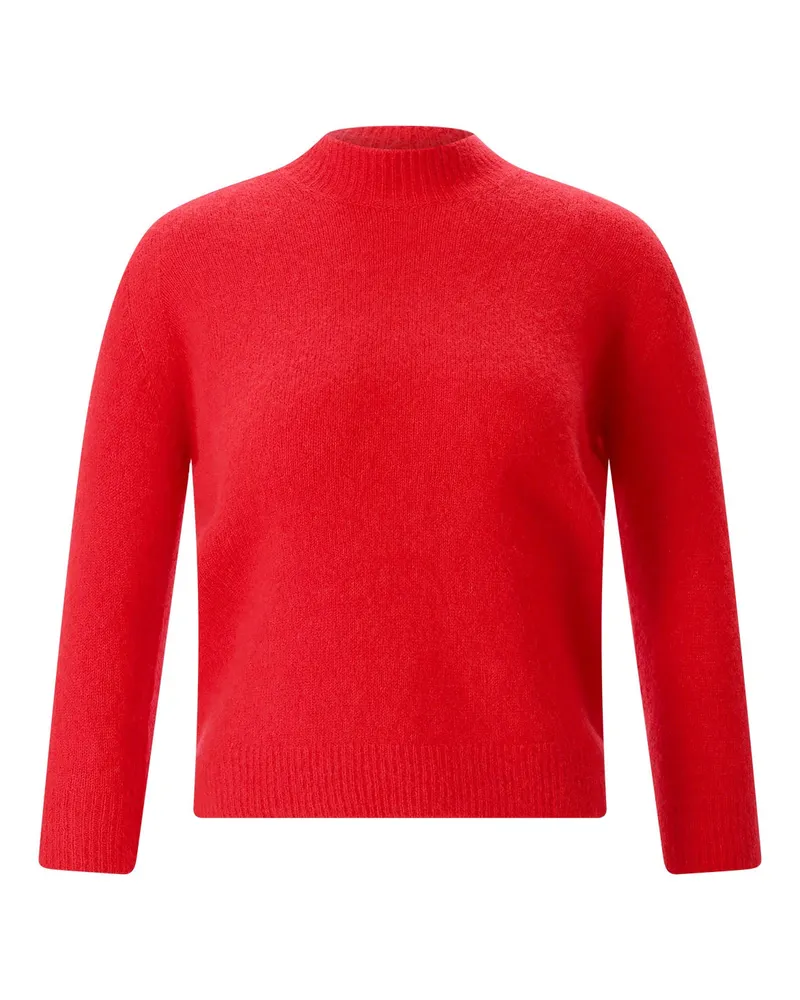 Roberto Collina Pullover aus Kaschmir-Seide-Mix Rot