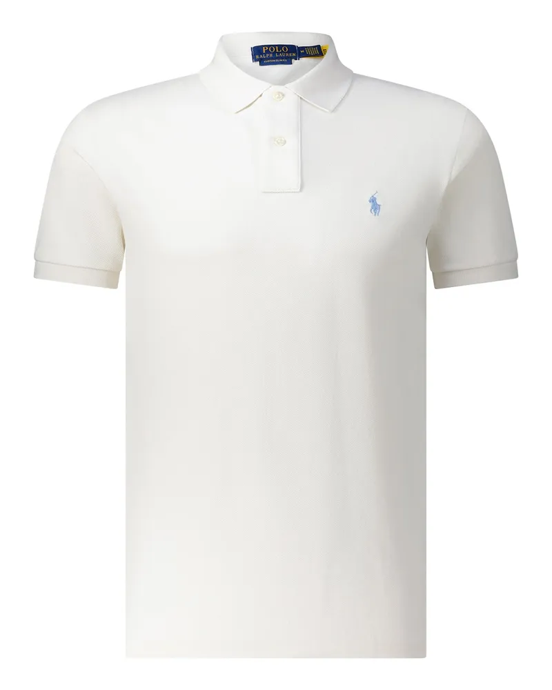 Ralph Lauren Custom Slim-Fit Poloshirt Weiß