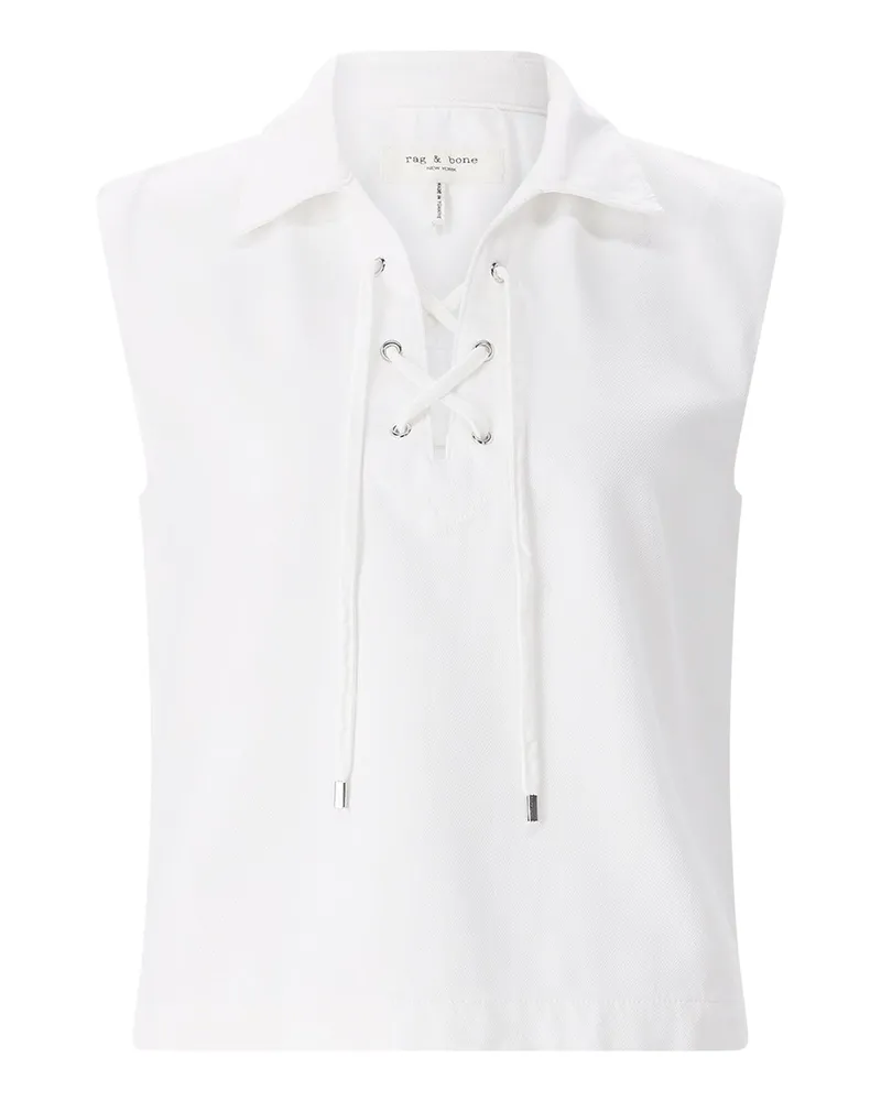 Rag & Bone Top Fiona Weiß