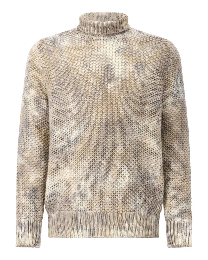 Avant Toi Rollkragenpullover aus Wolle & Kaschmir Beige