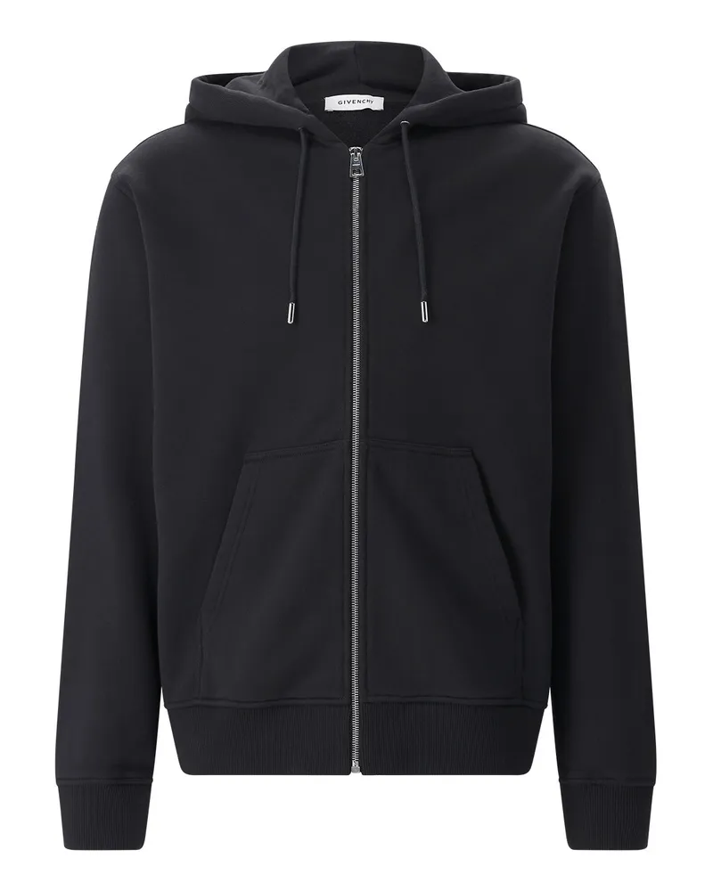 Givenchy Sweatjacke mit Print Schwarz