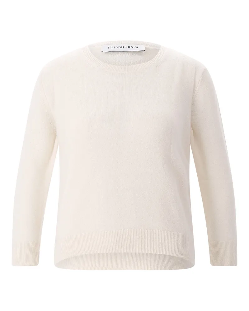 Iris von Arnim Set Niara aus Pullunder & Strickjacke Beige