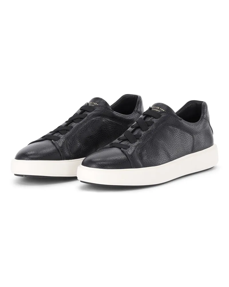 Officine Creative Italia Sneaker Slouch aus Leder Schwarz