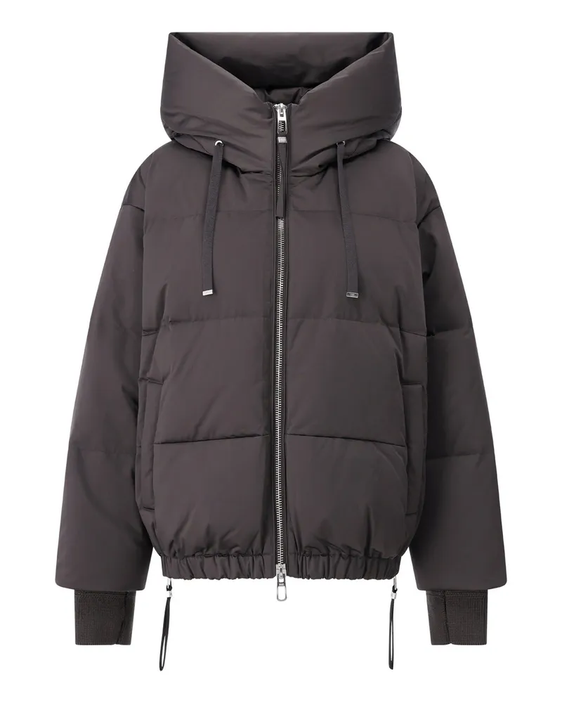 DUNO Steppjacke Heka M mit Daunen Dunkelbraun