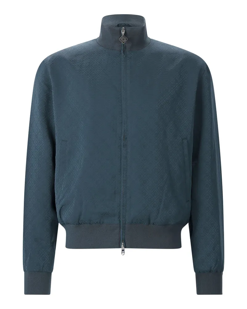 Casablanca Paris Sweatjacke aus Viskose Türkis