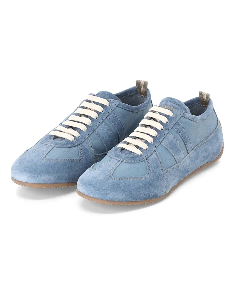 Officine Creative Italia Sneaker aus Veloursleder Blau