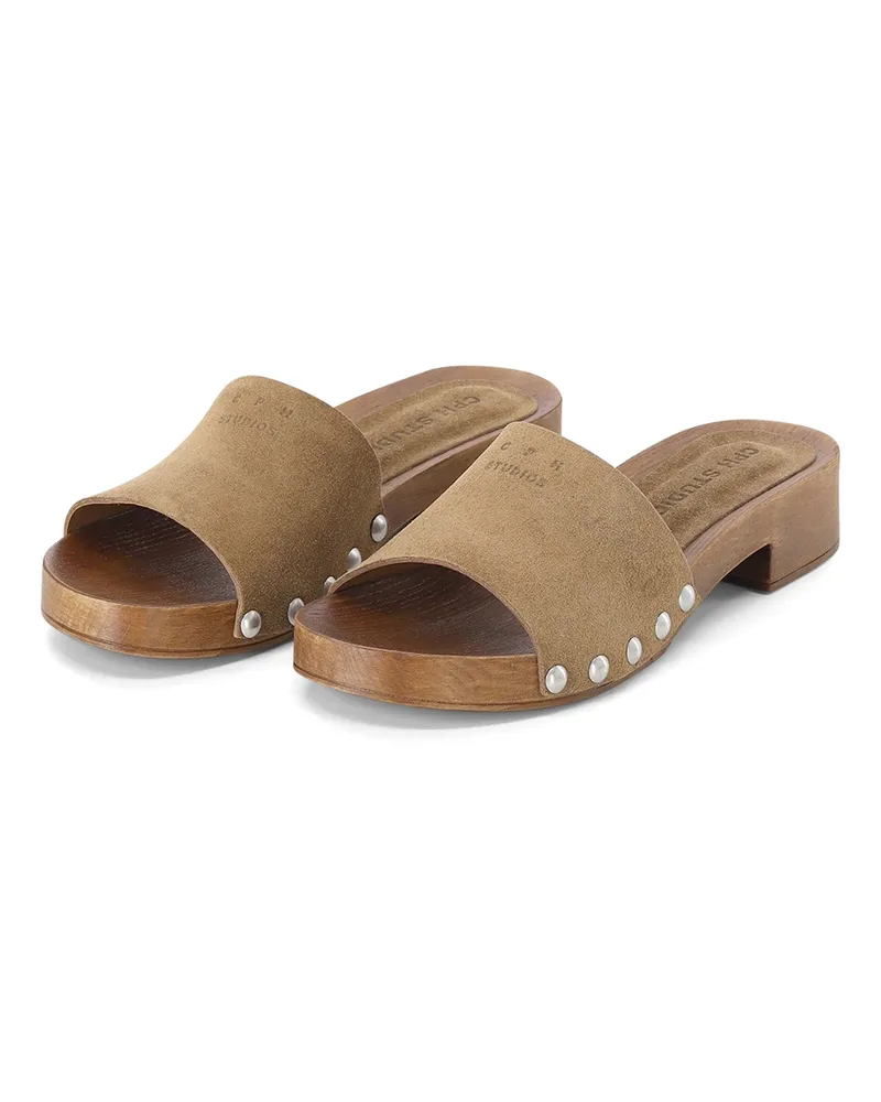 Copenhagen Clogs CPH798 aus Veloursleder Braun