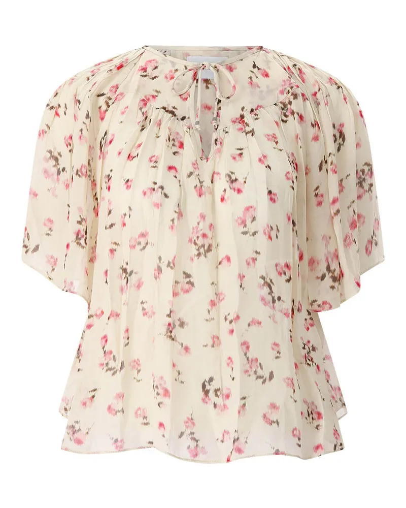 Isabel Marant Blusenshirt Neslya Beige