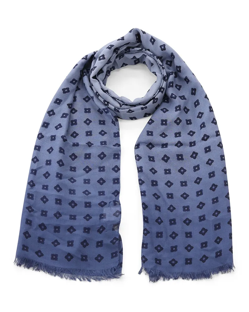 Altea Tuch mit Muster Blau