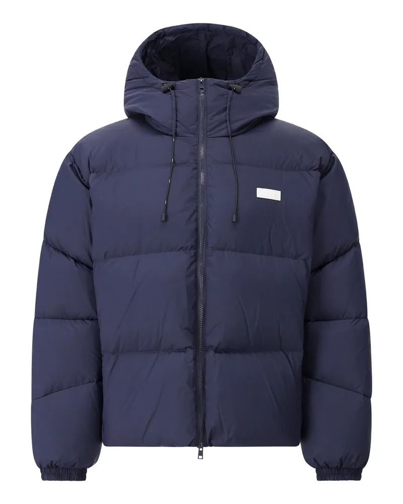 MSGM Steppjacke aus Daunen Dunkelblau