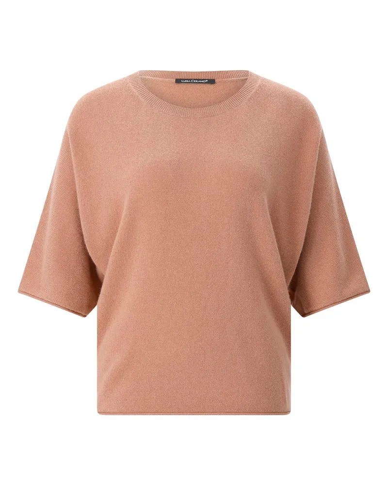 Luisa Cerano Pullover aus Wolle & Kaschmir Orange