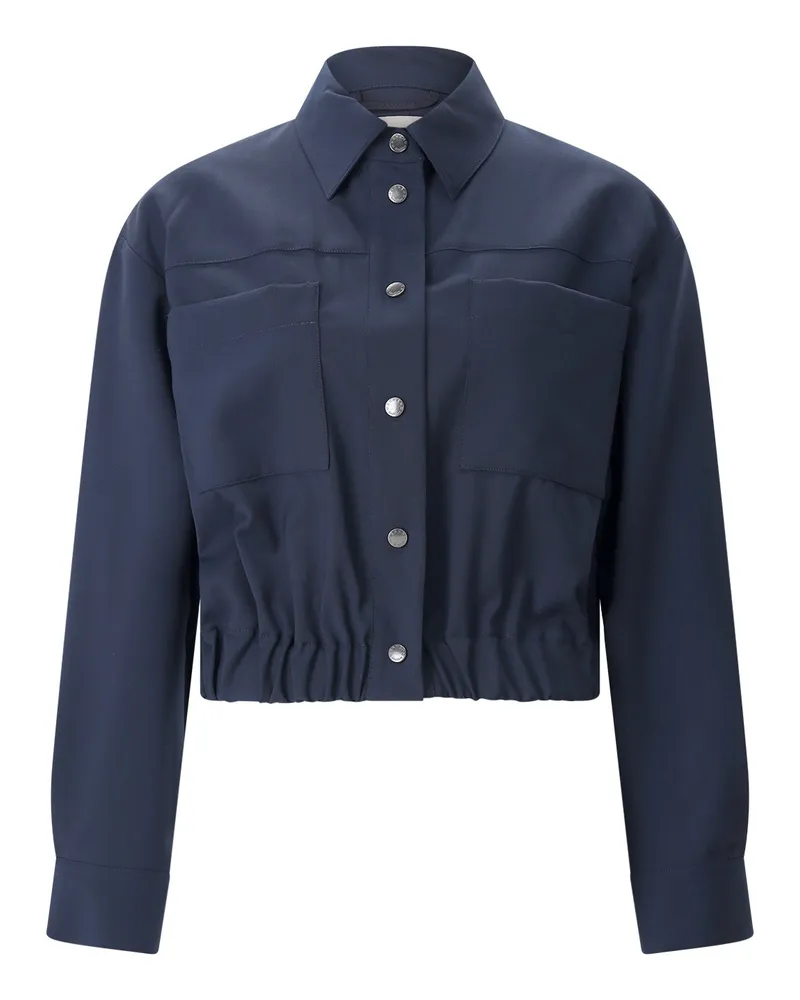 Max Mara Jacke Decano aus Schurwolle Navy