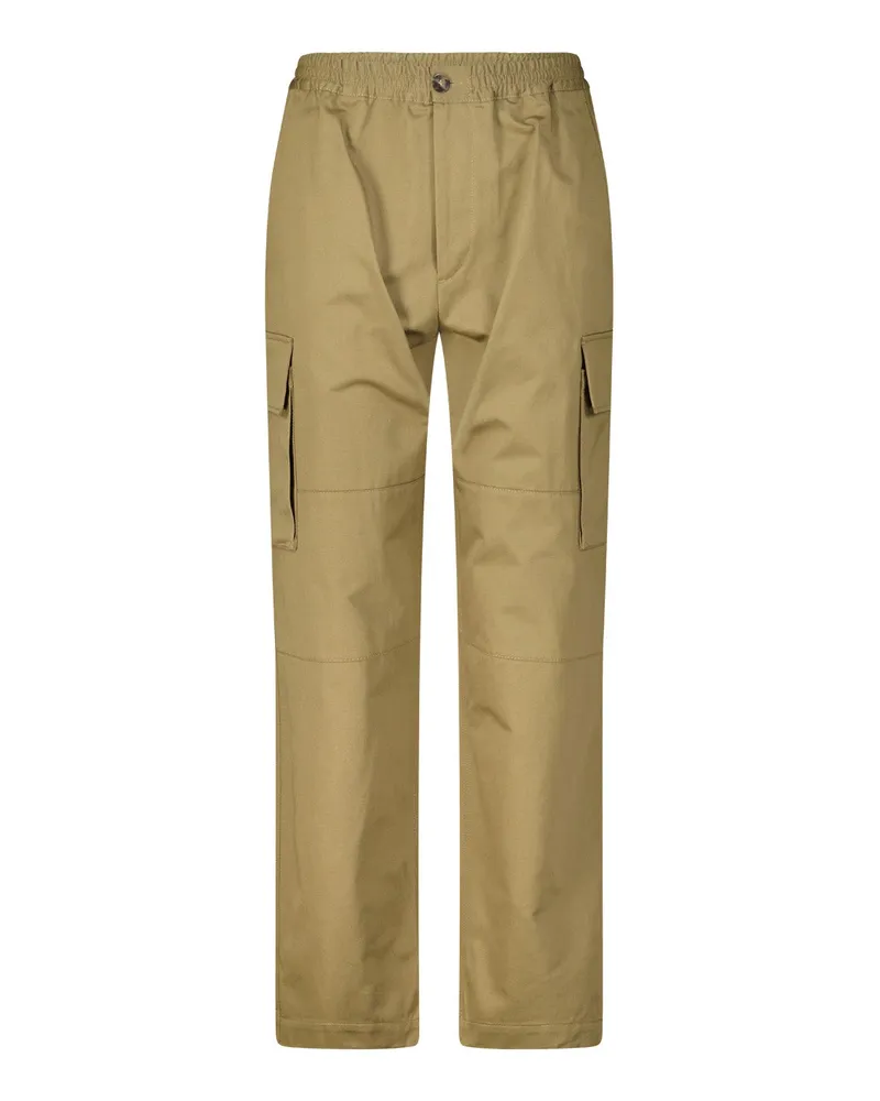 Marni Wide Cargo Hose Grün