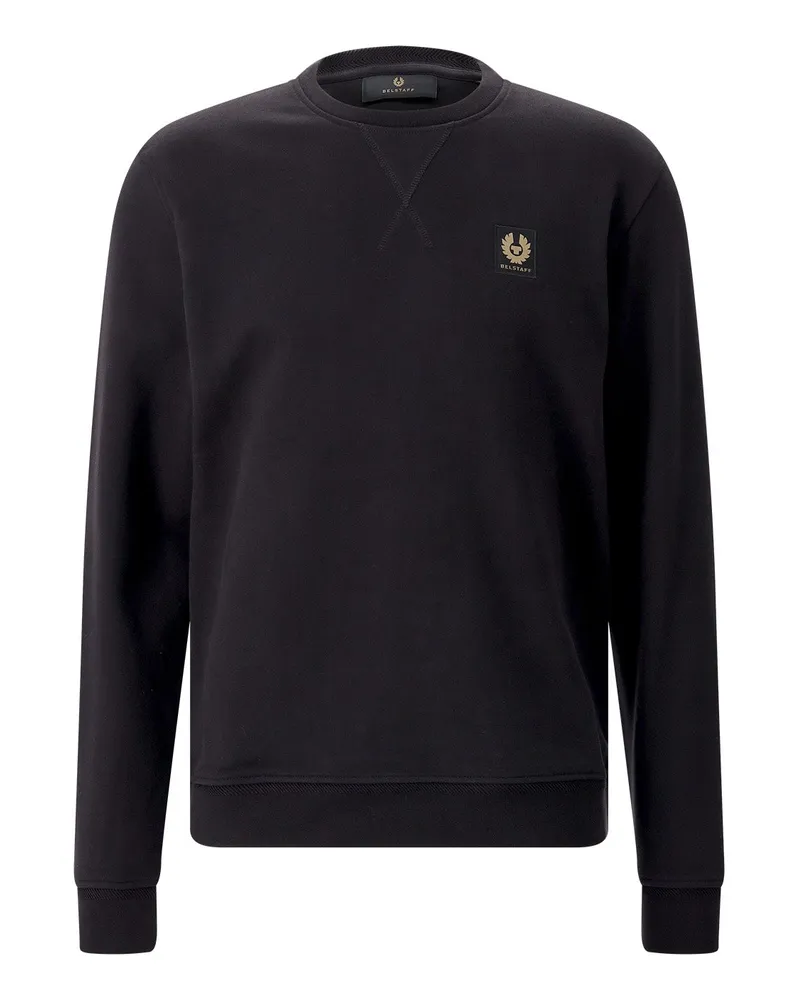 Belstaff Sweatshirt aus Baumwolle Schwarz