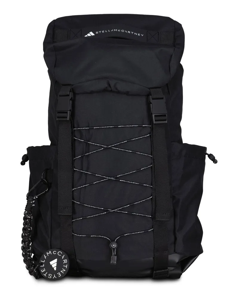 adidas Rucksack aus recyceltem Polyester Schwarz