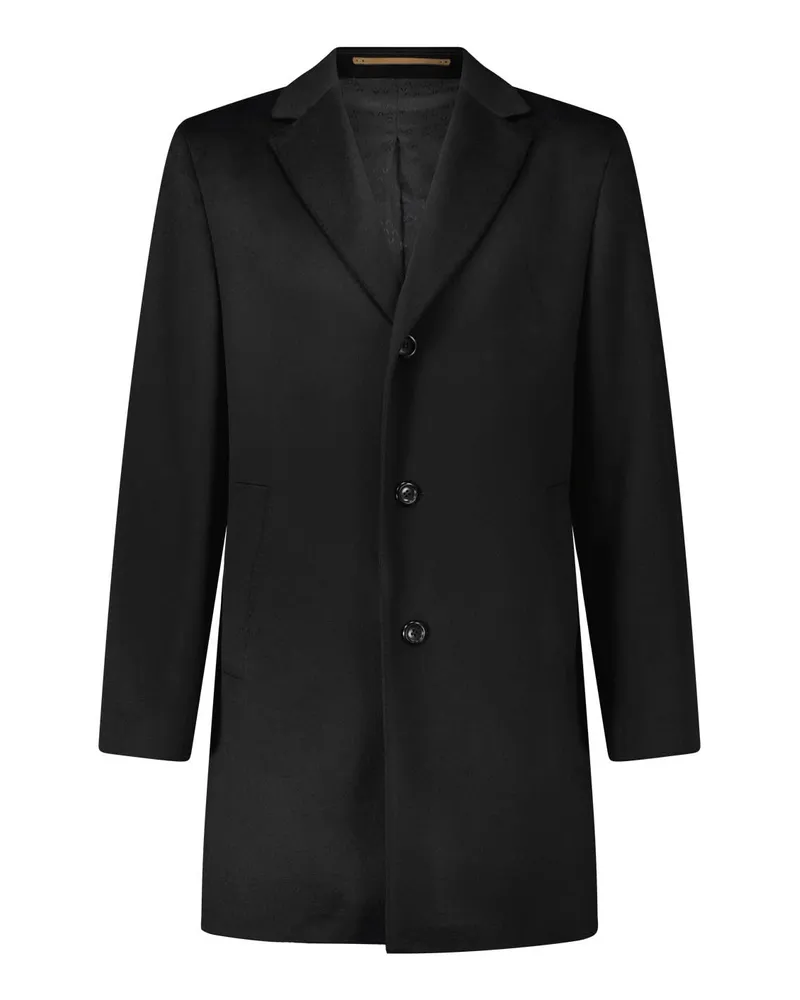 Dressler Mantel aus Kaschmir Schwarz
