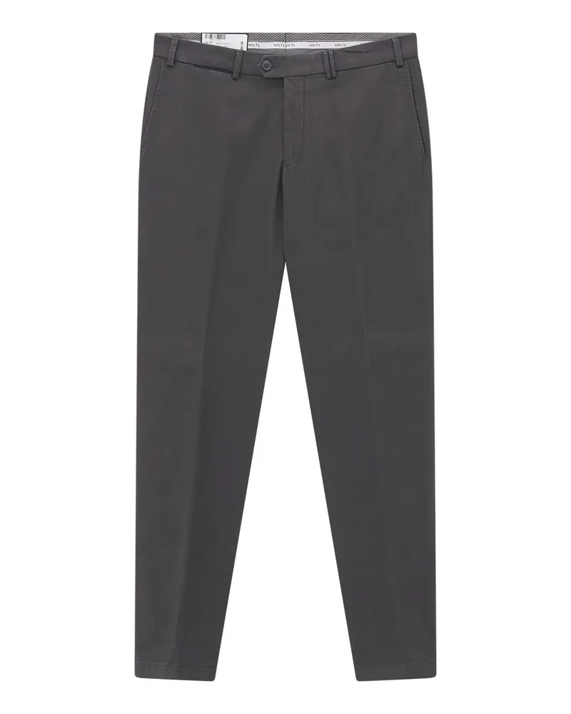 Hiltl Komibhose aus Baumwoll-Mix Anthrazit